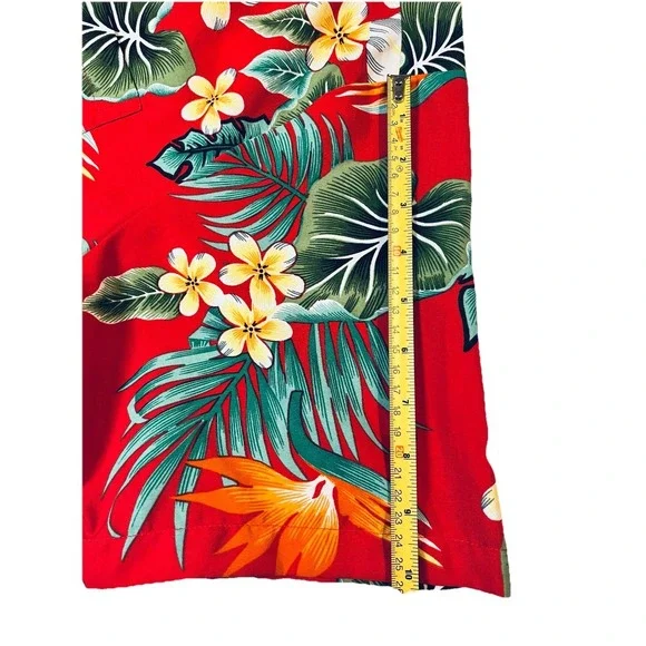 Vintage Alvish Enjoy Life Hawaiian Shirt sz Medium Vacation Cruise Island Wear - Picture 11 of 13